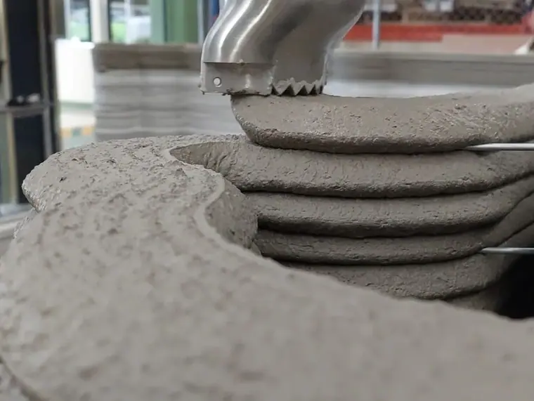 Construcción impresa en 3D, detalle b
